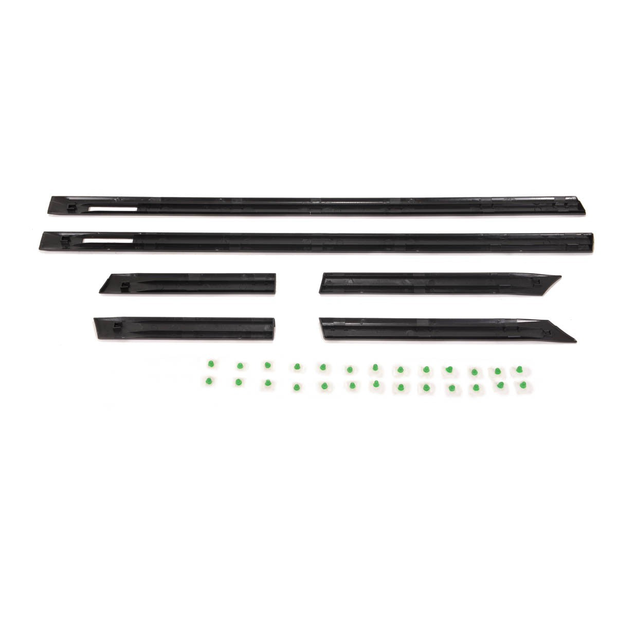 Türverkleidung Trim 6-teilig Set Matt Schwarz passend für BMW 3er E36 1991-1999