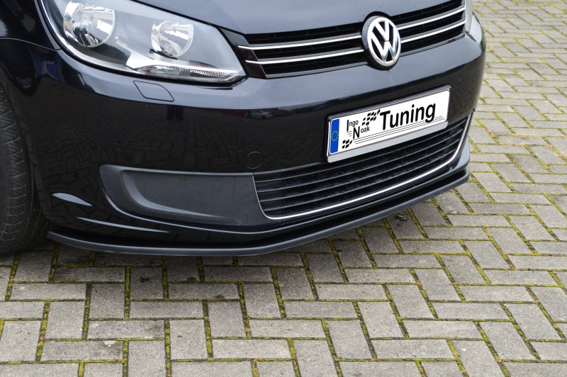 CUP Frontspoilerlippe ABS Volkswagen Touran Facelift Typ 1T, GP2 Carbon