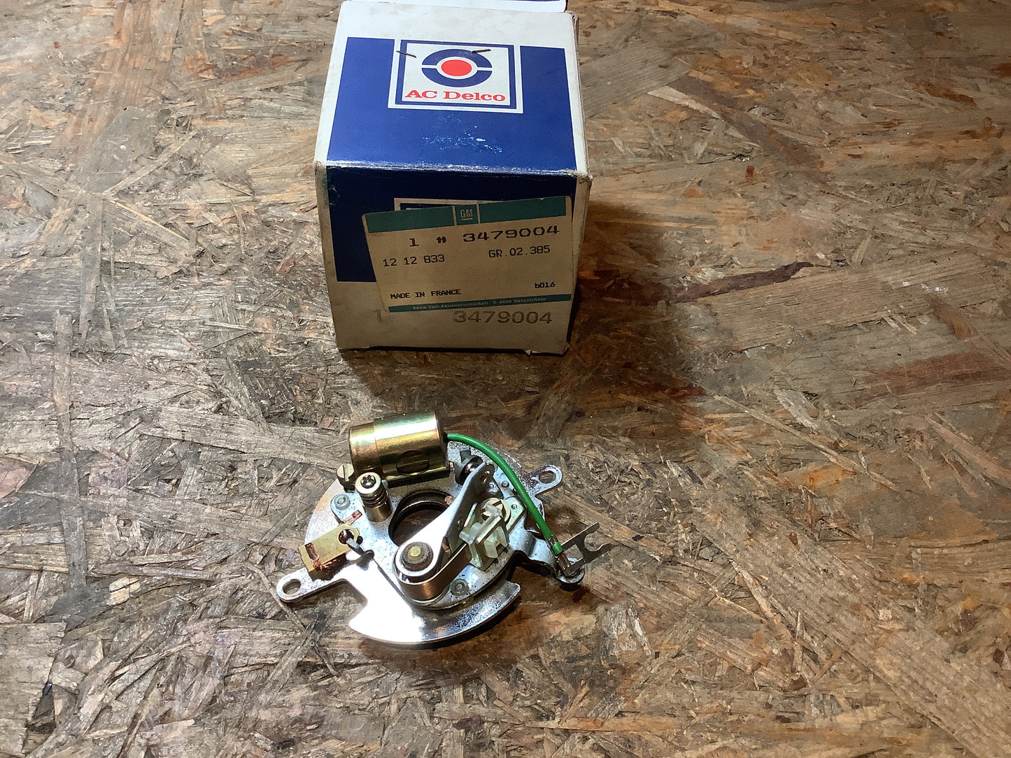 Opel Blitz 1,9L/2,5L Kontaktplatte Original GM AC Delco NEU