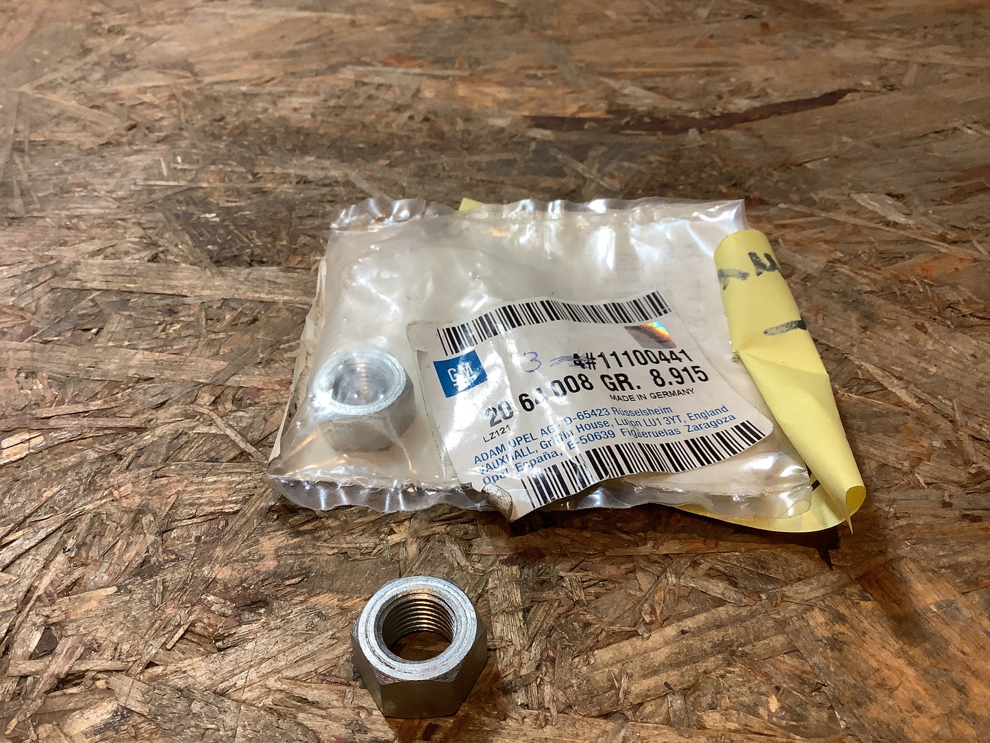 Corsa C, Meriva A, SKT Mutter M12 Stoßdämpfer vorne Original GM NEU