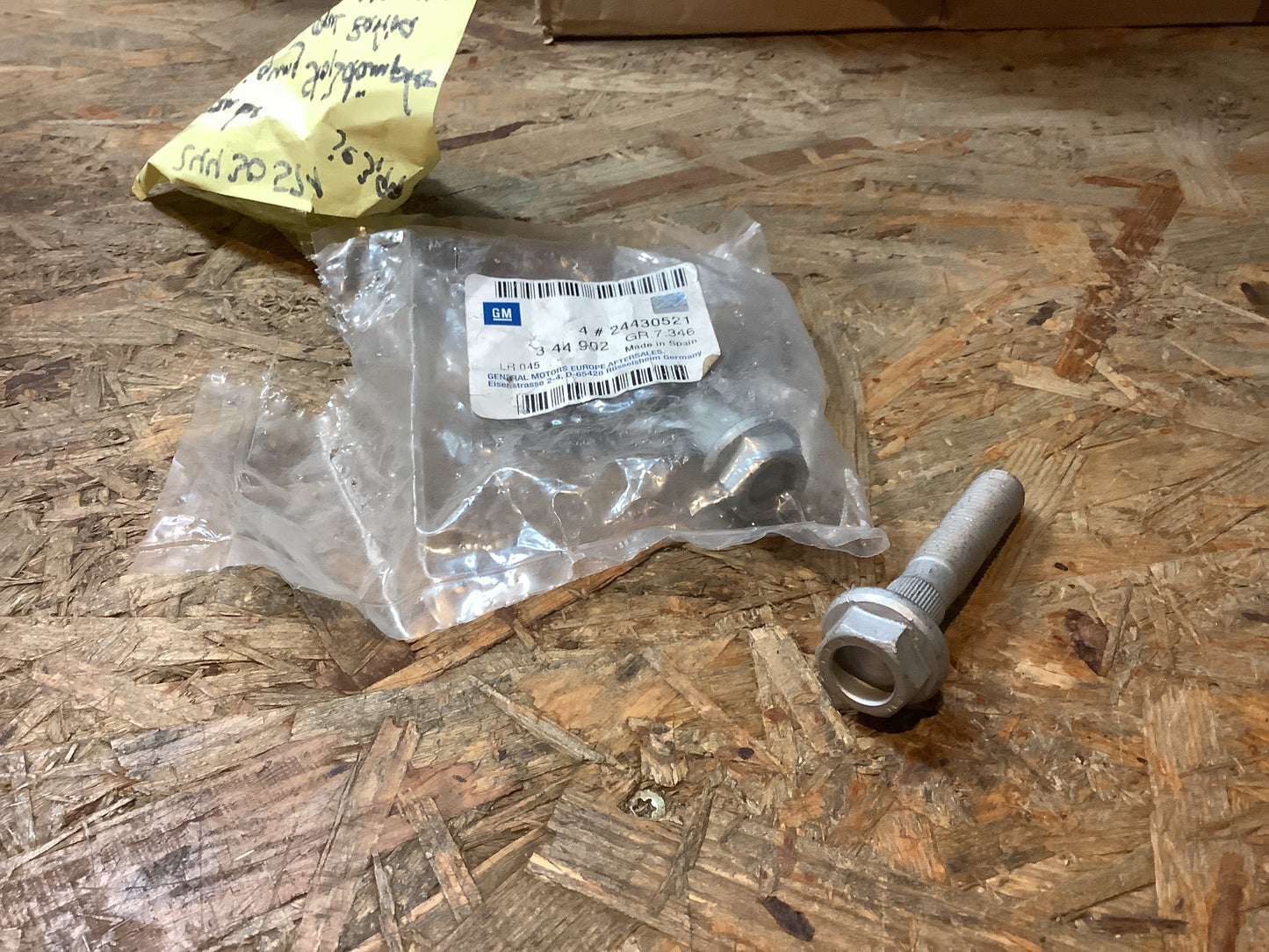Opel Signum, Zafira, Vectra C Schraube Befestigung Stoßdämpfer Original GM NEU