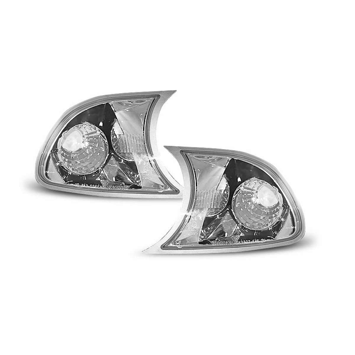 Frontblinker Chrom passend für BMW E46 09.01-03.03 Coupé