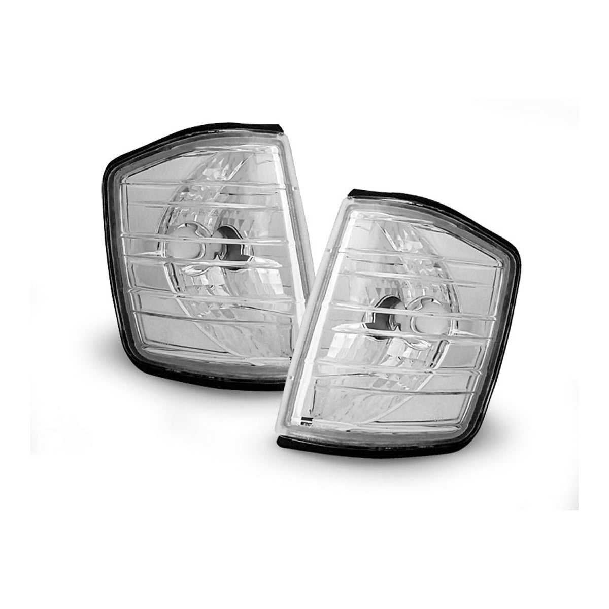 Frontblinker Chrom passend für Mercedes W201/190 12.82-05.93