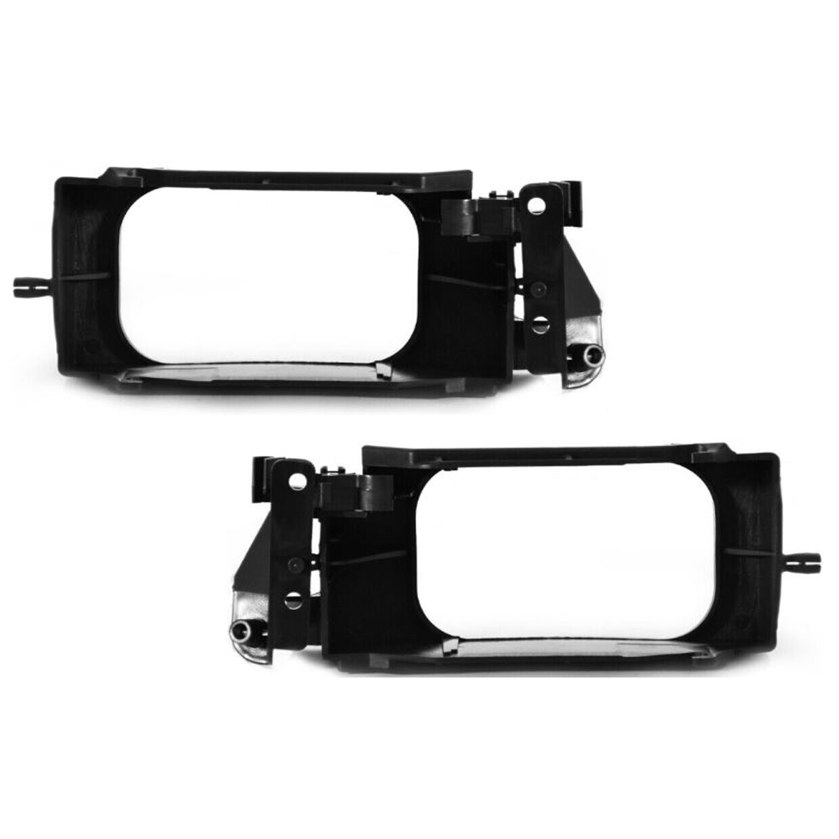 Nebelscheinwerfer Halter Set Schwarz ABS passend für BMW 3er E36 1991-1999