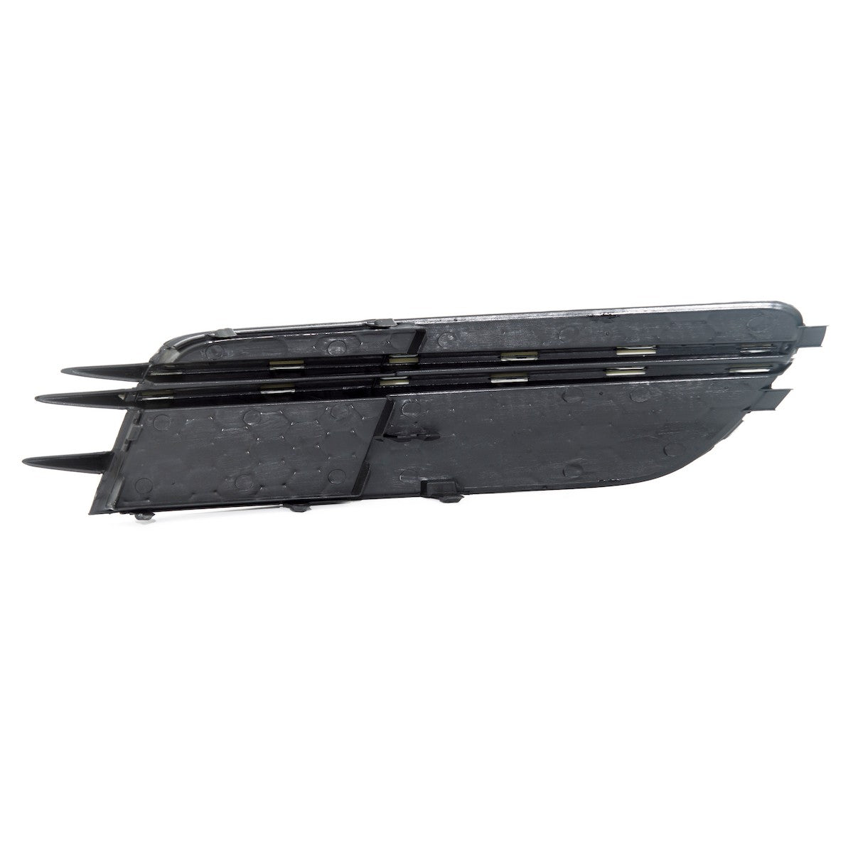 Nebelscheinwerfer Abdeckungen Hochglanz Schwarz Silber passend für Audi A6 C7 2011-2014