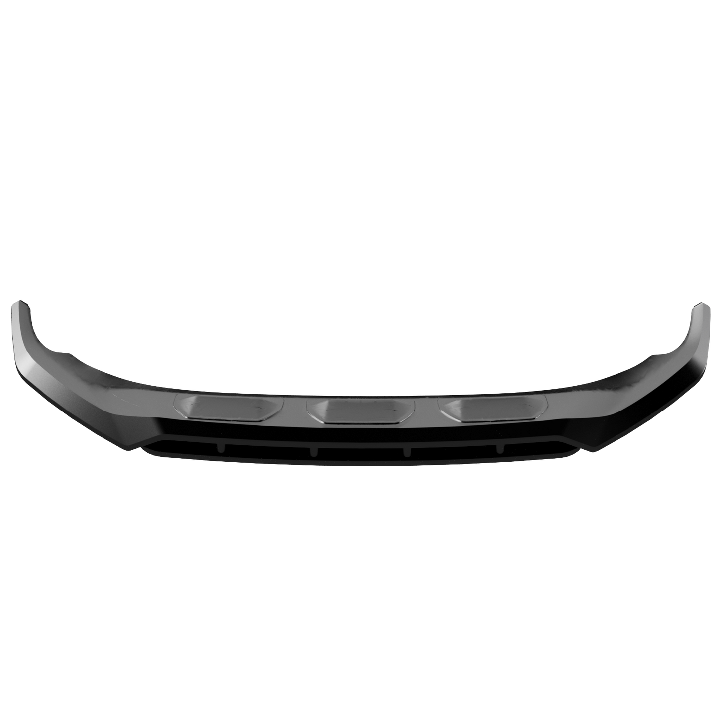 Frontsplitter passend für Audi Q7 S-Line Mk2 Facelift 2019+ Hochglanz Schwarz