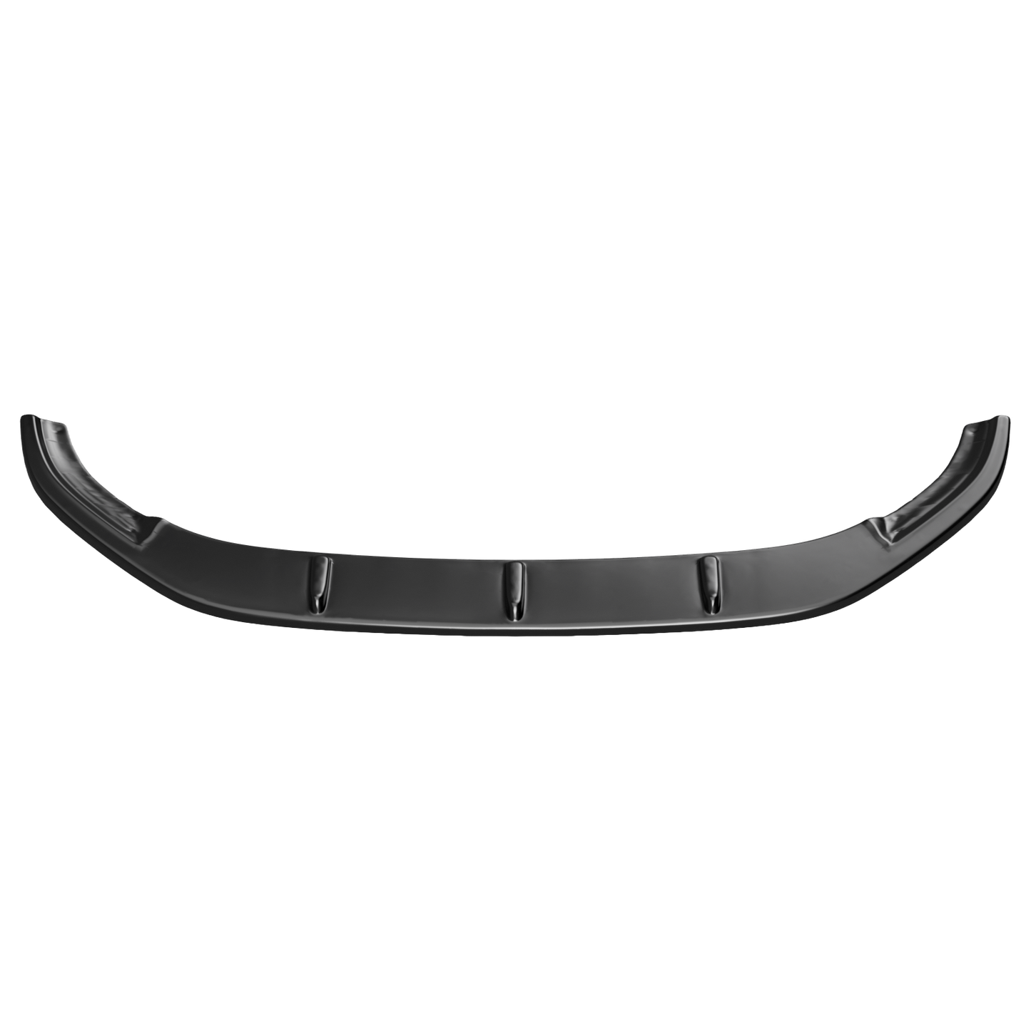 Frontsplitter passend für VW Golf MK 7 R / R-Line 2013-2016 Version 2 mit ABE TÜV Hochglanz Schwarz