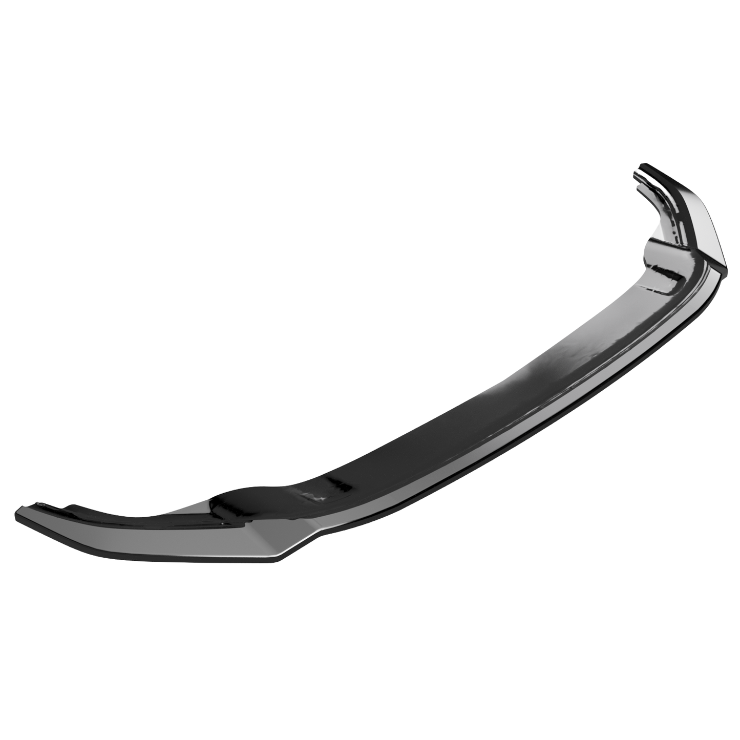 Frontsplitter passend für VW Golf MK 7 R / R-Line 2013-2016 mit ABE TÜV Hochglanz Schwarz