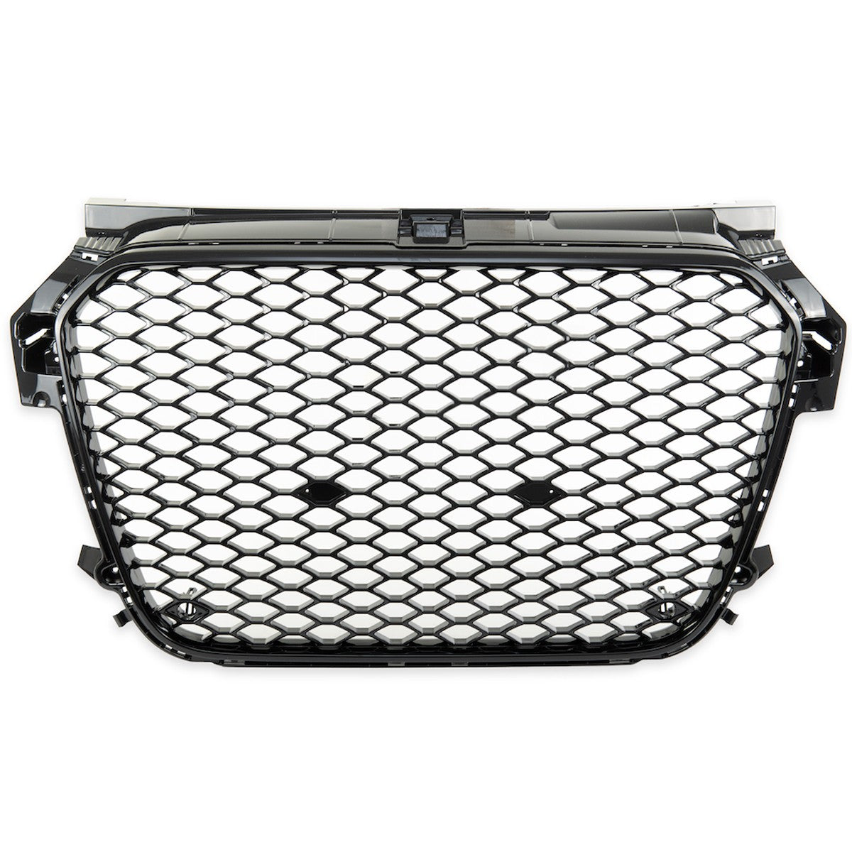 Frontgrill Hochglanz Schwarz passend für Audi A1 8X 2011-2015