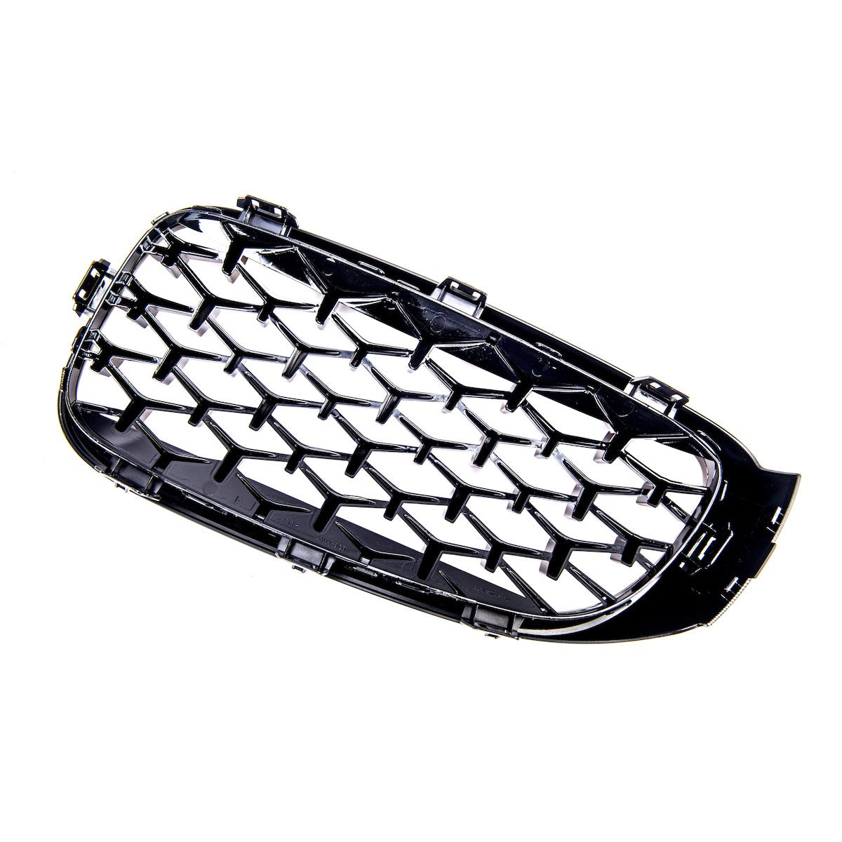 Frontgrill Hochglanz Schwarz & Chrom passend für BMW 3 Gran Turismo (F34) 2013-2020