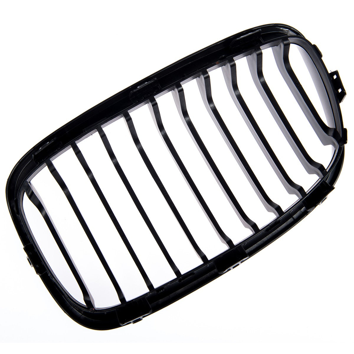 Matt Schwarz Einzelstreifen Kühlergrill passend für BMW 1er F20 F21 2011-2015