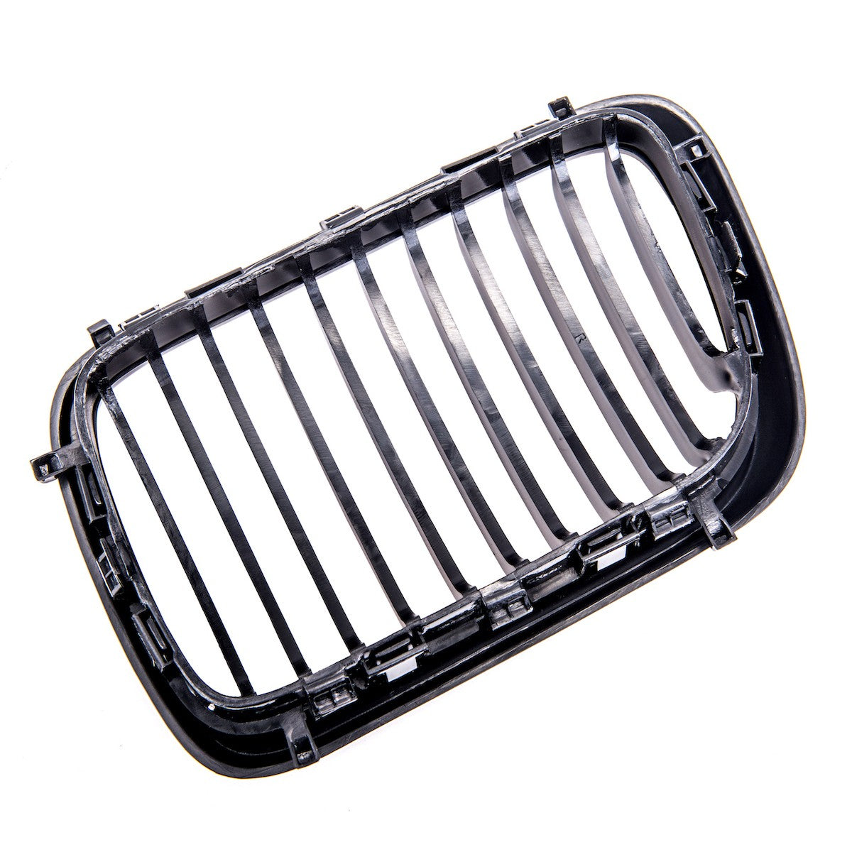 Frontgrill Hochglanz Schwarz Single Line passend für BMW 3er E36 1996-2000