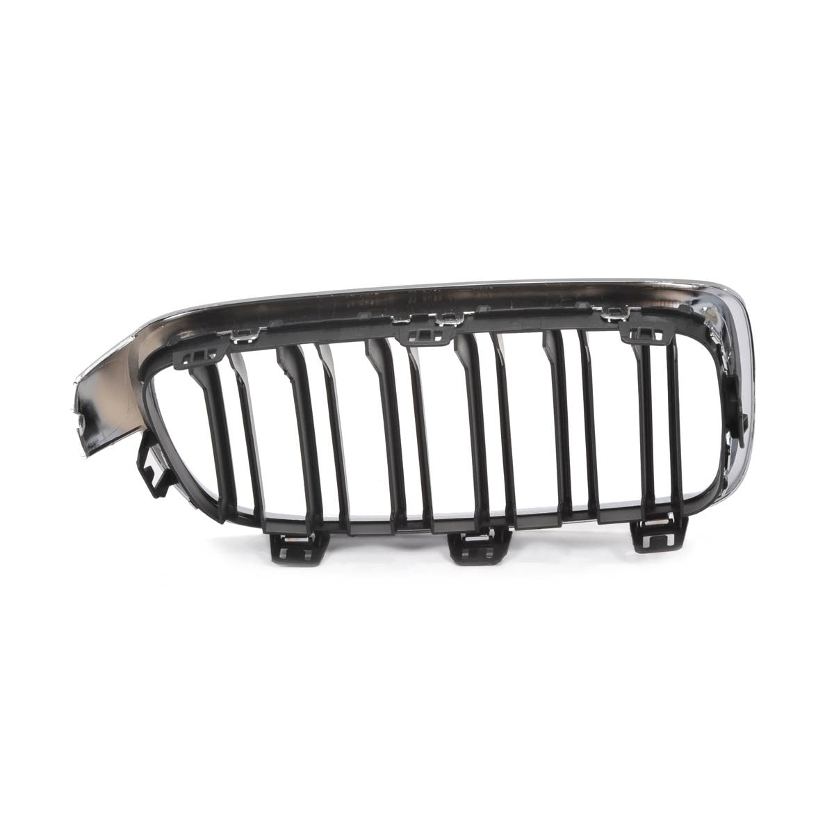 Doppelstreifen Chrom & Schwarz Grill passend für BMW 3er F30 F31 2011-2019