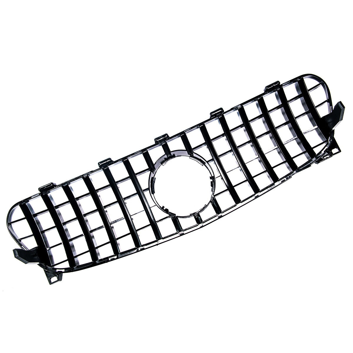 Kühlergrill Panamericana GT Hochglanz Schwarz passend für Mercedes GLA X156 2017-2019