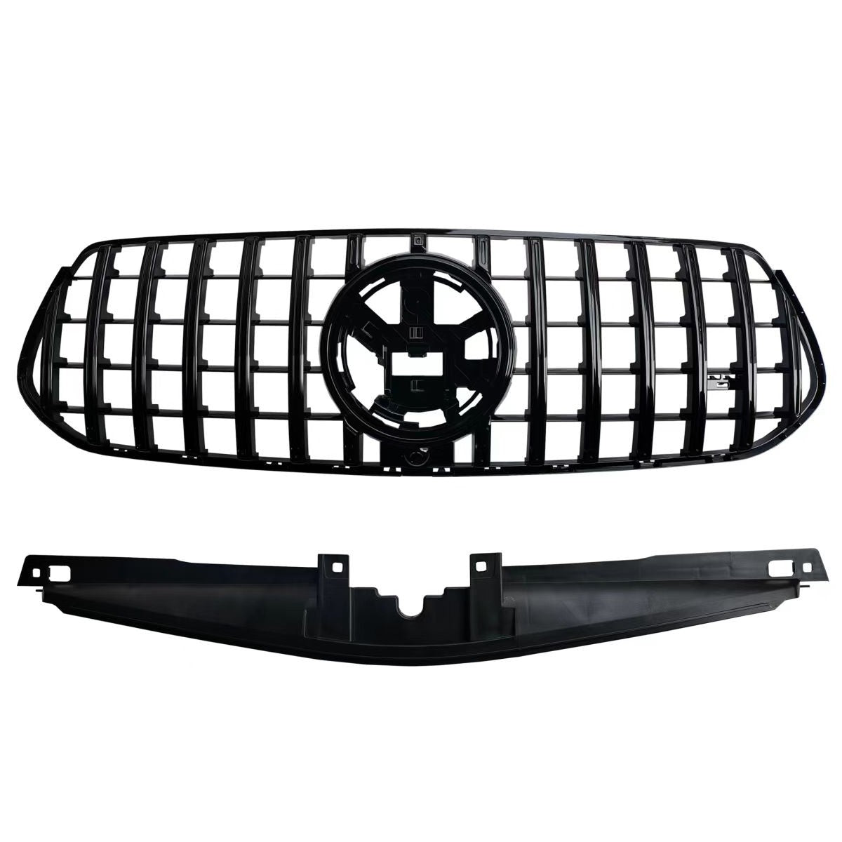 Kühlergrill Panamericana GT Hochglanz Schwarz passend für Mercedes GLE W167 2023+