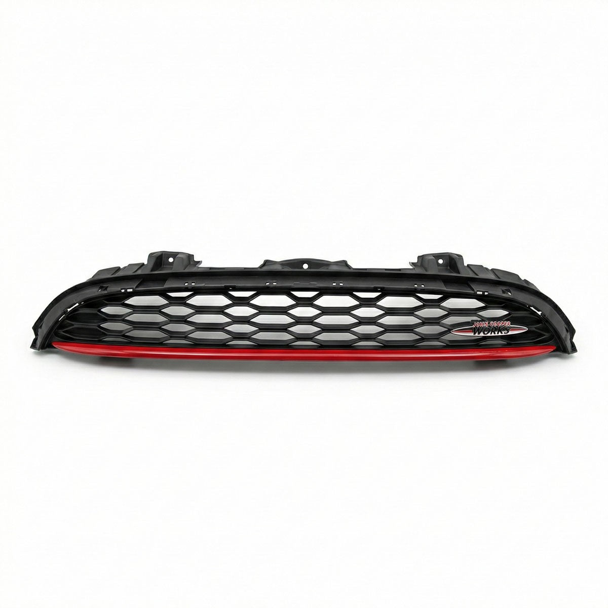 Obere Frontgrill Schwarz/Rot passend für MINI F55 F56 F57 Hatchback 2013-2020