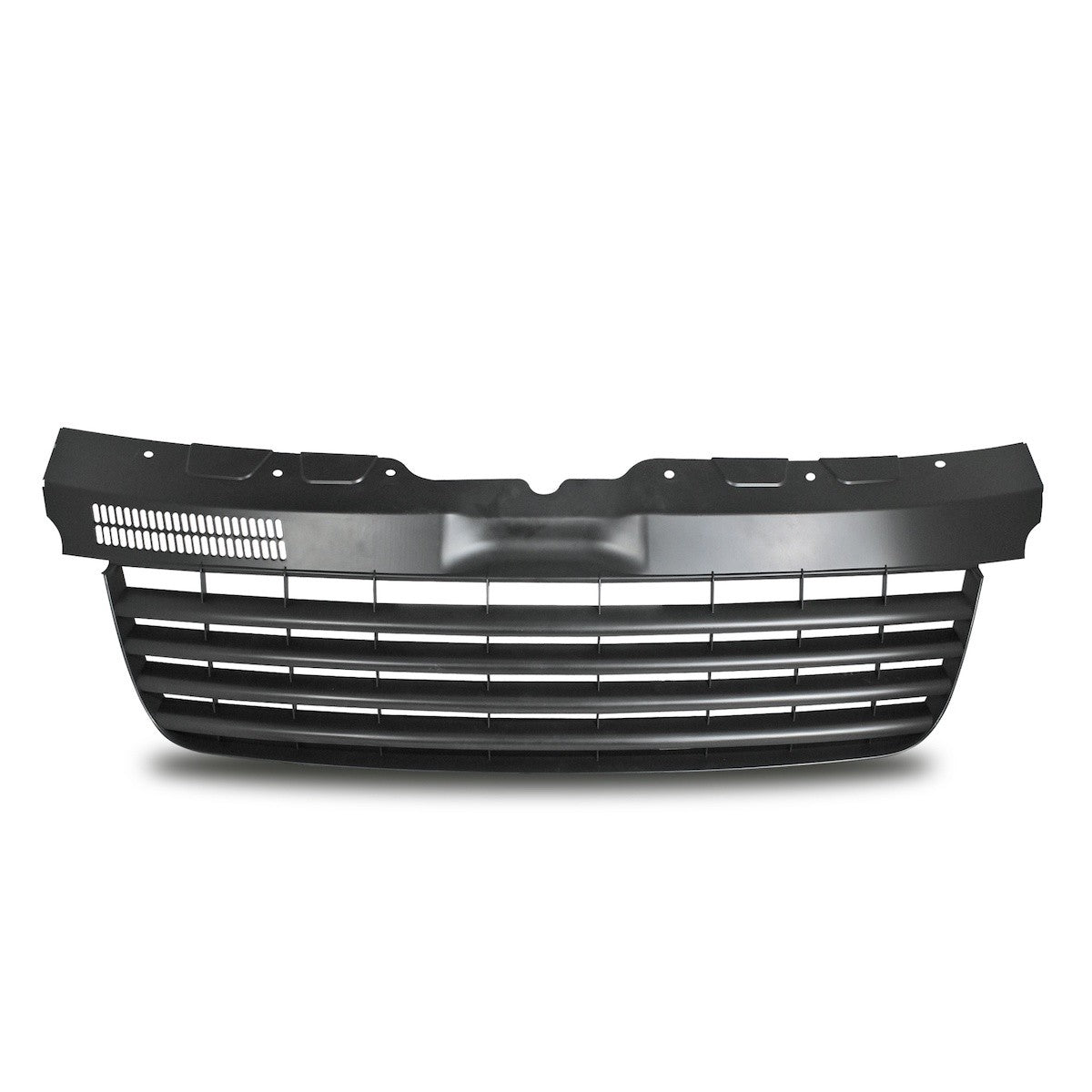 Kühlergrill ohne Emblem Matt Schwarz passend für VW Transporter T5 2003-2009