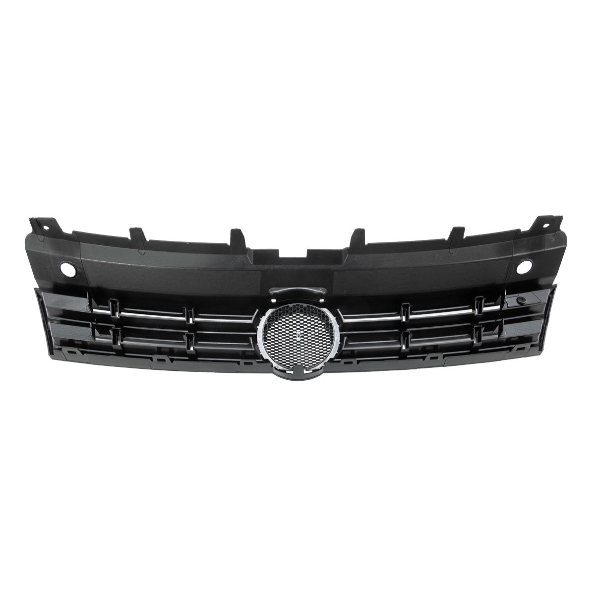 Front Kühlergrill Hochglanz Schwarz passend für VW Polo V (6R, 6C) 2009-2014
