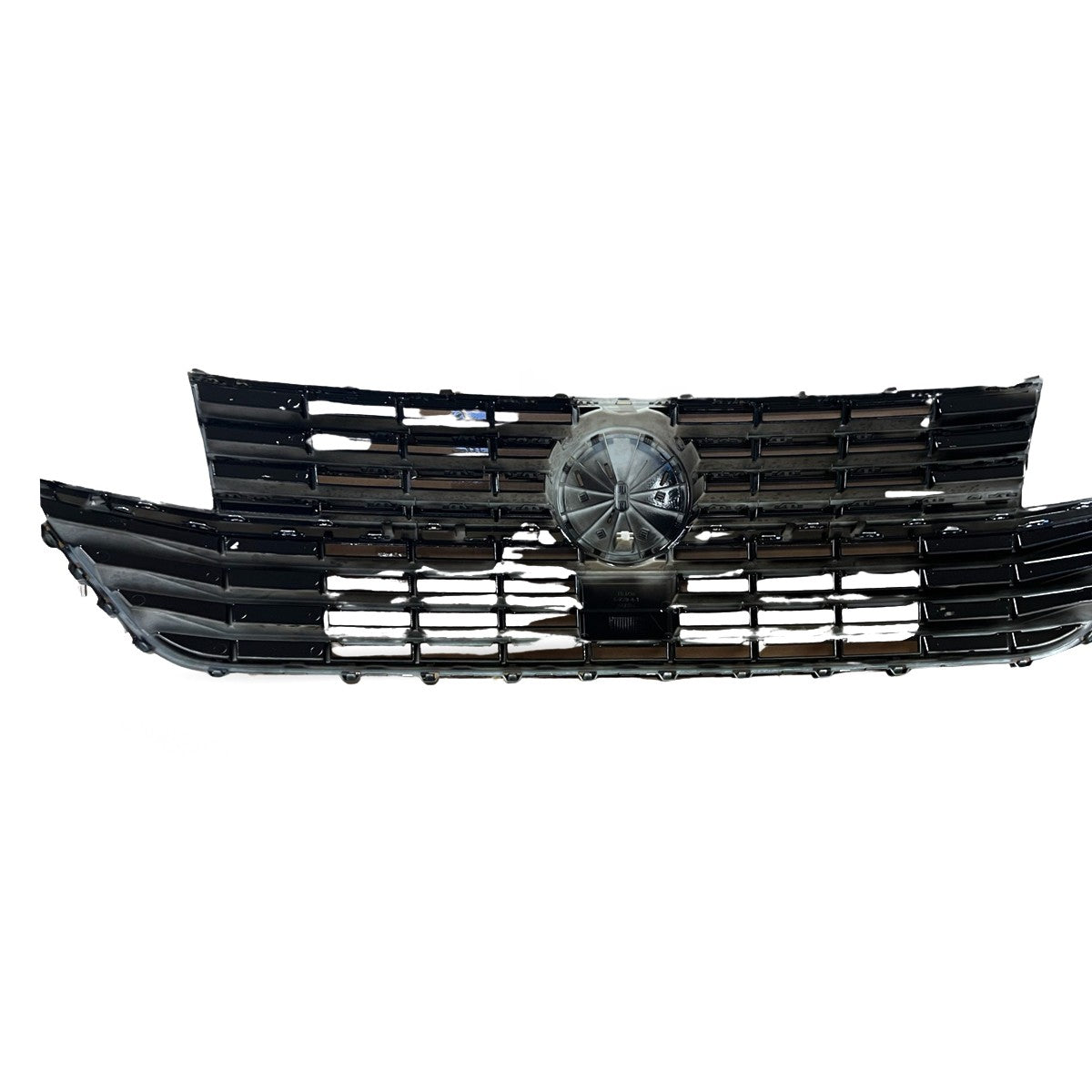 Kühlergrill Hochglanz Schwarz mit Chrom passend für VW T6.1 Transporter