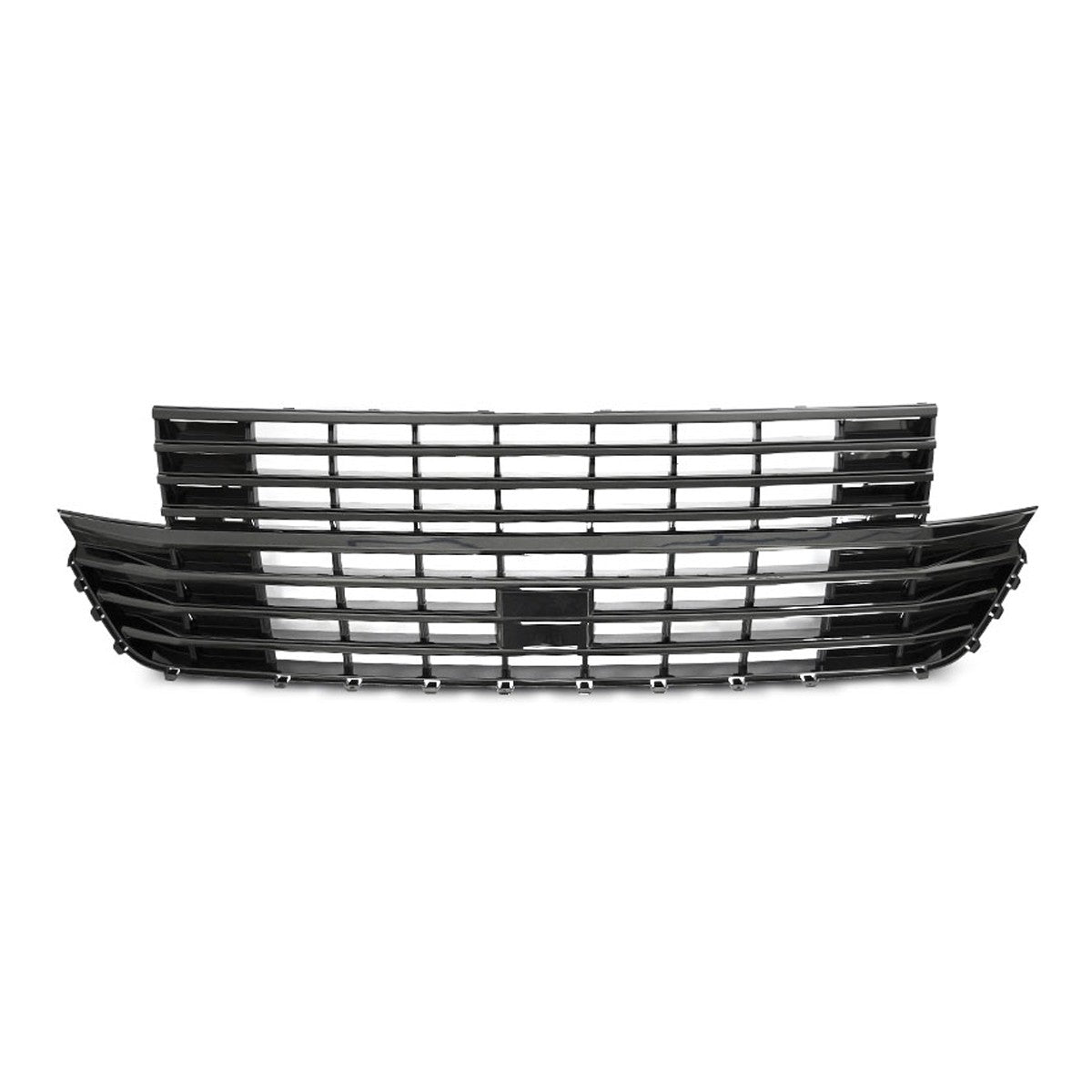 Kühlergrill ohne Emblem Hochglanz Schwarz passend für VW T6.1 2019-2024
