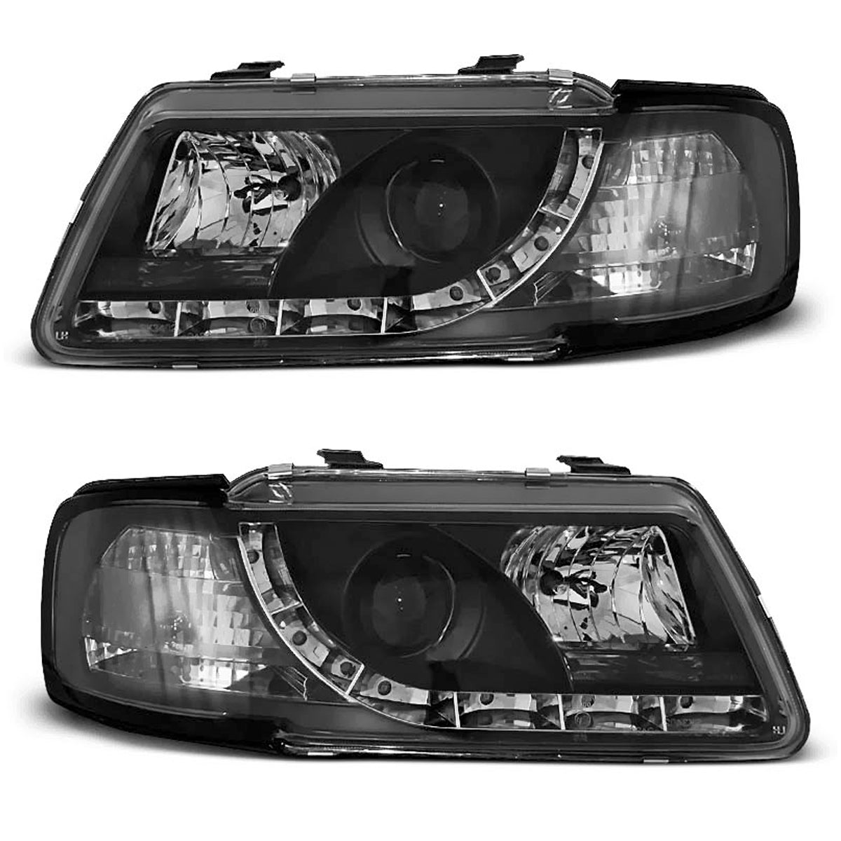 Scheinwerfer Tagfahrlicht Schwarz passend für Audi A3 8L 08.96-08.00