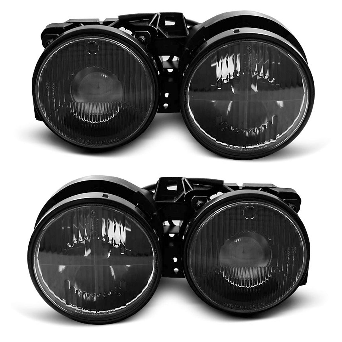 Scheinwerfer Schwarz passend für BMW E30 11.82-06.94