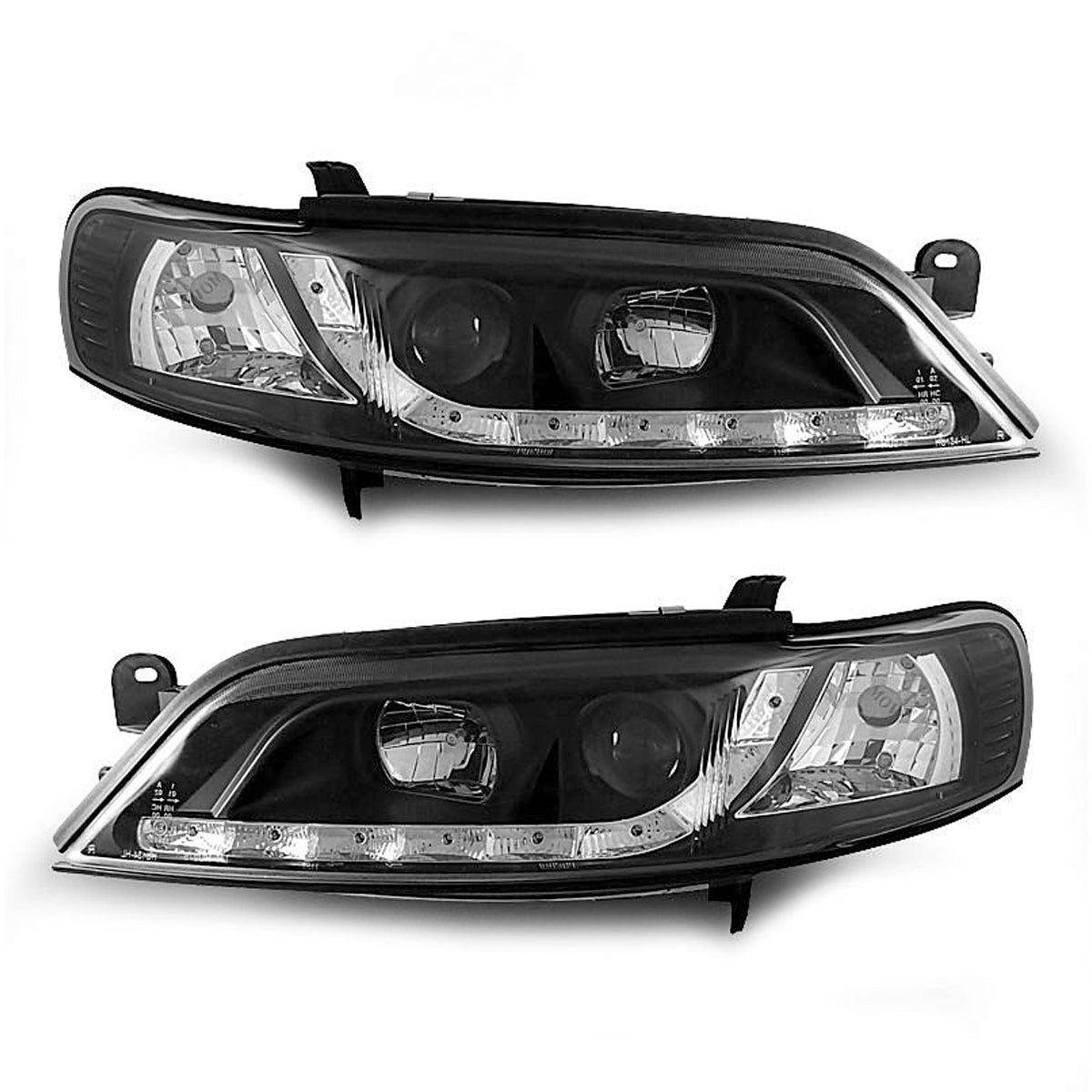 Scheinwerfer passend für Opel Vectra B 01.99-03.02 Daylight Schwarz