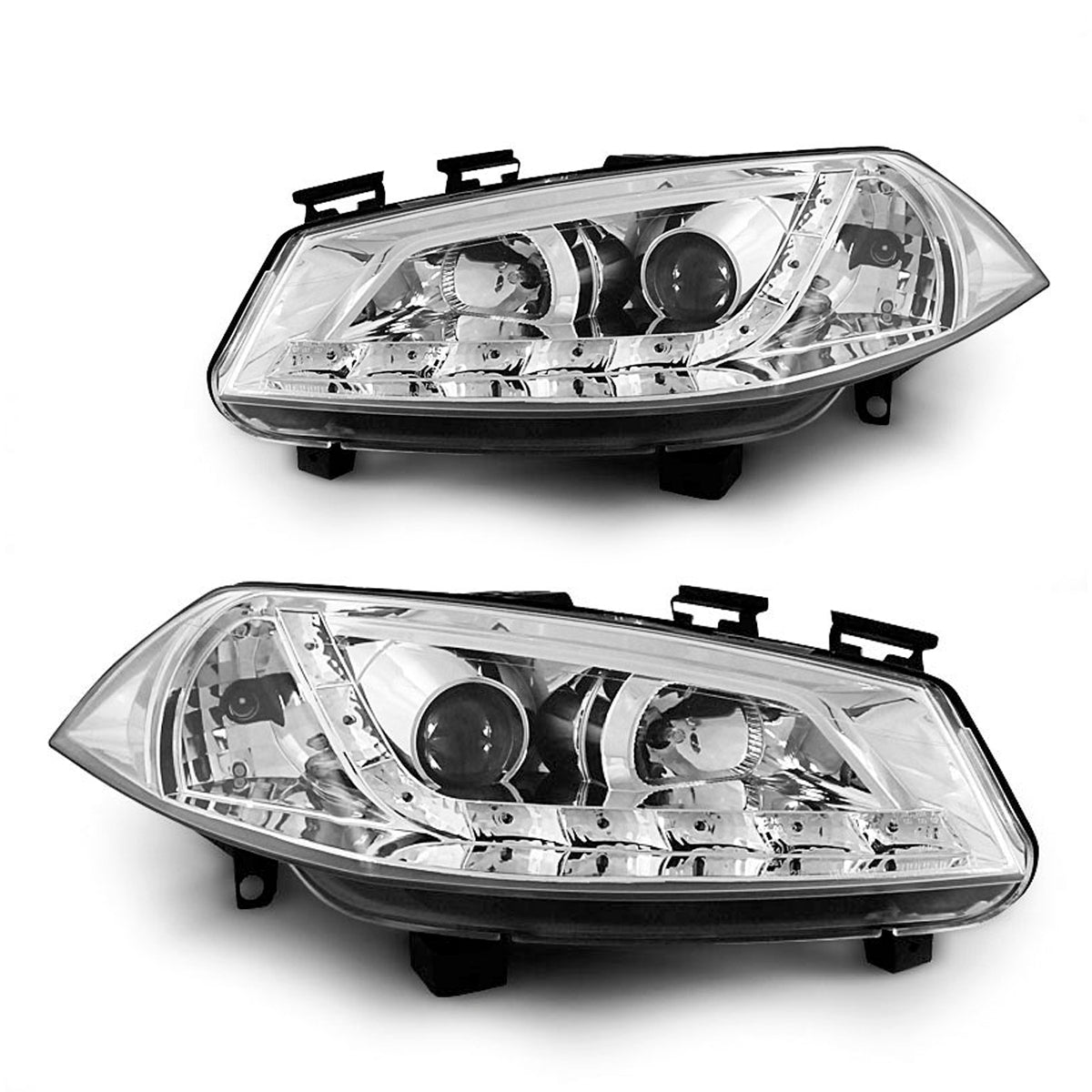 Scheinwerfer Renault Megane II 11.02-12.05 Tagfahrlicht Chrom
