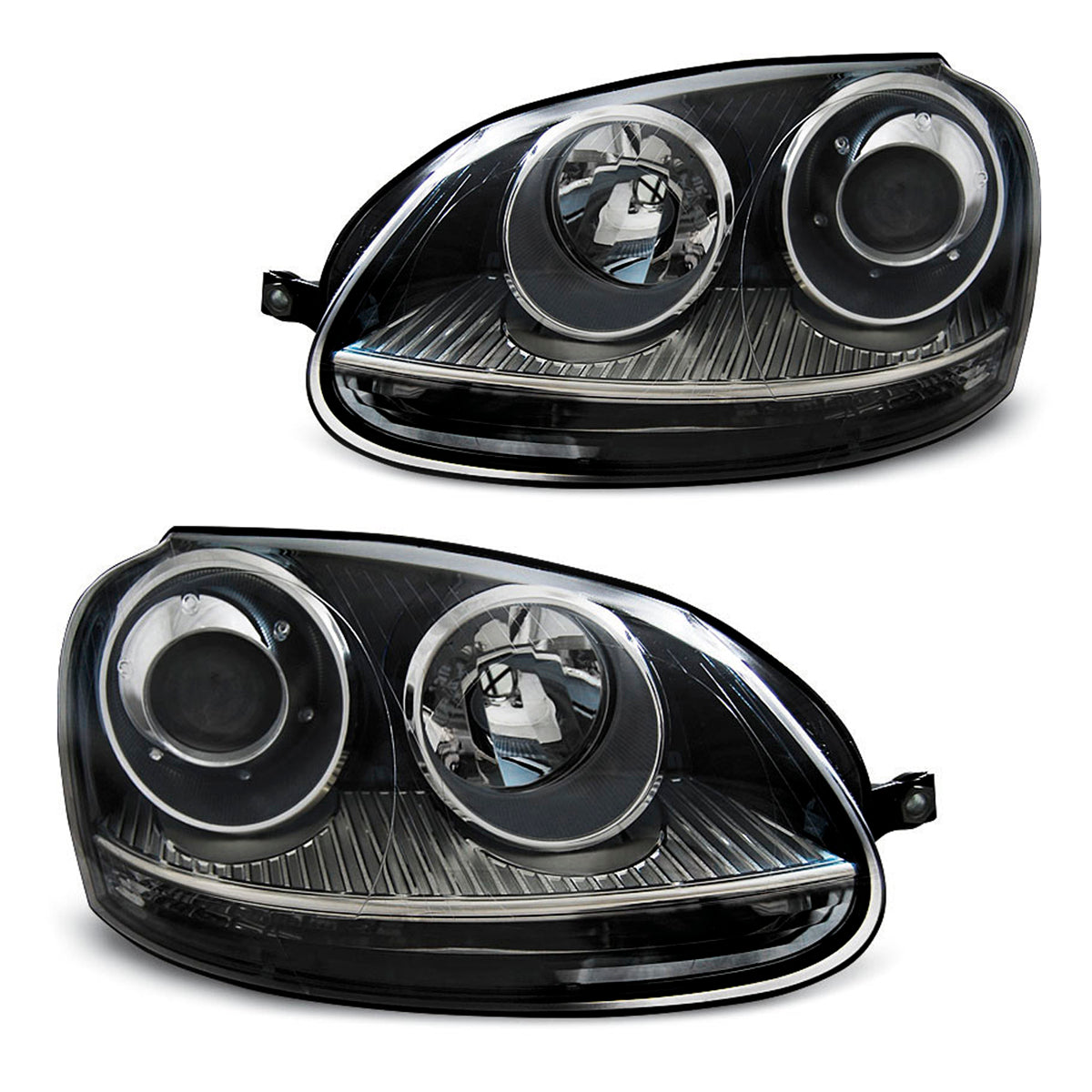Scheinwerfer Sport Schwarz passend für VW Golf 5 10.03-09