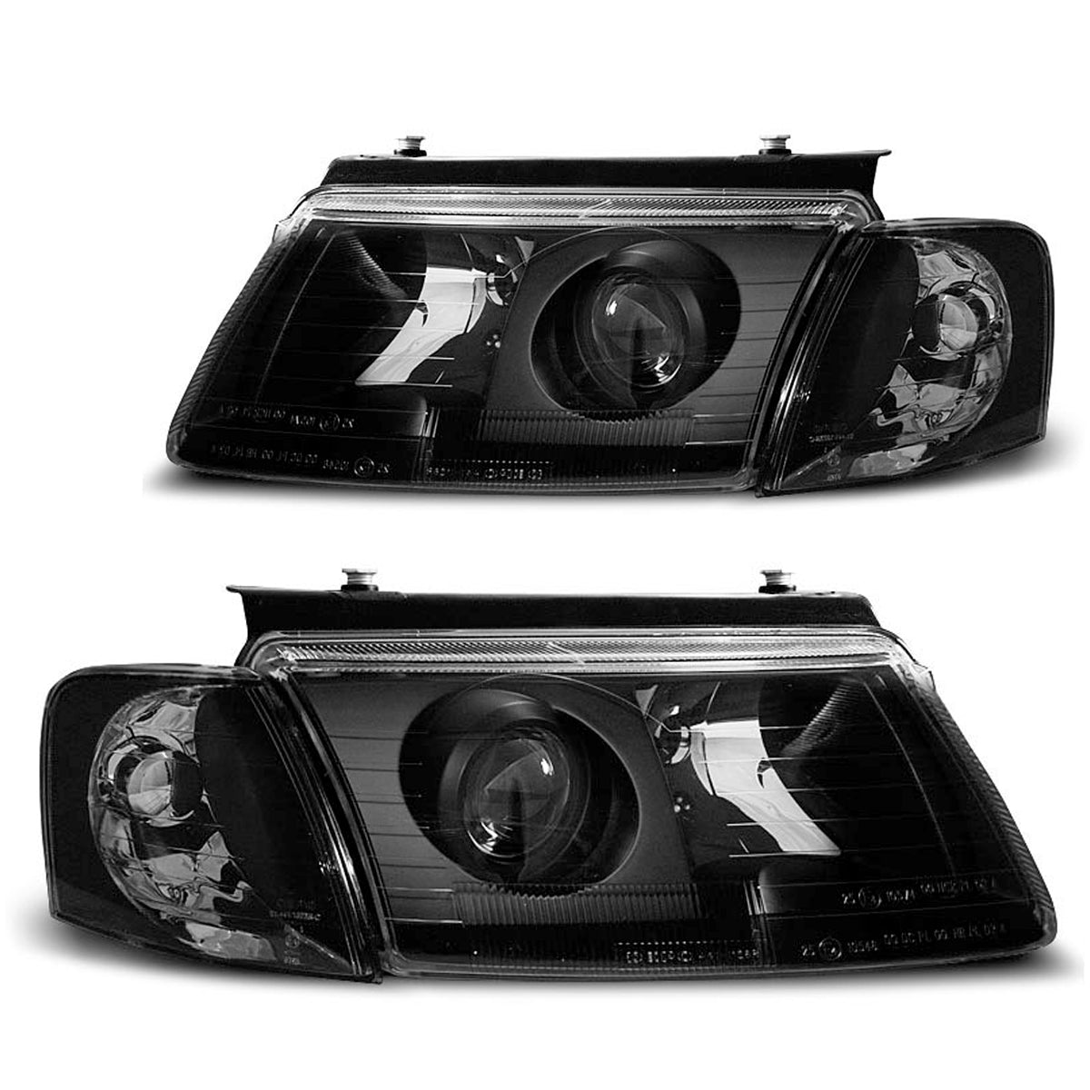 Scheinwerfer Schwarz passend für VW Passat B5 3B 11.96-08.00