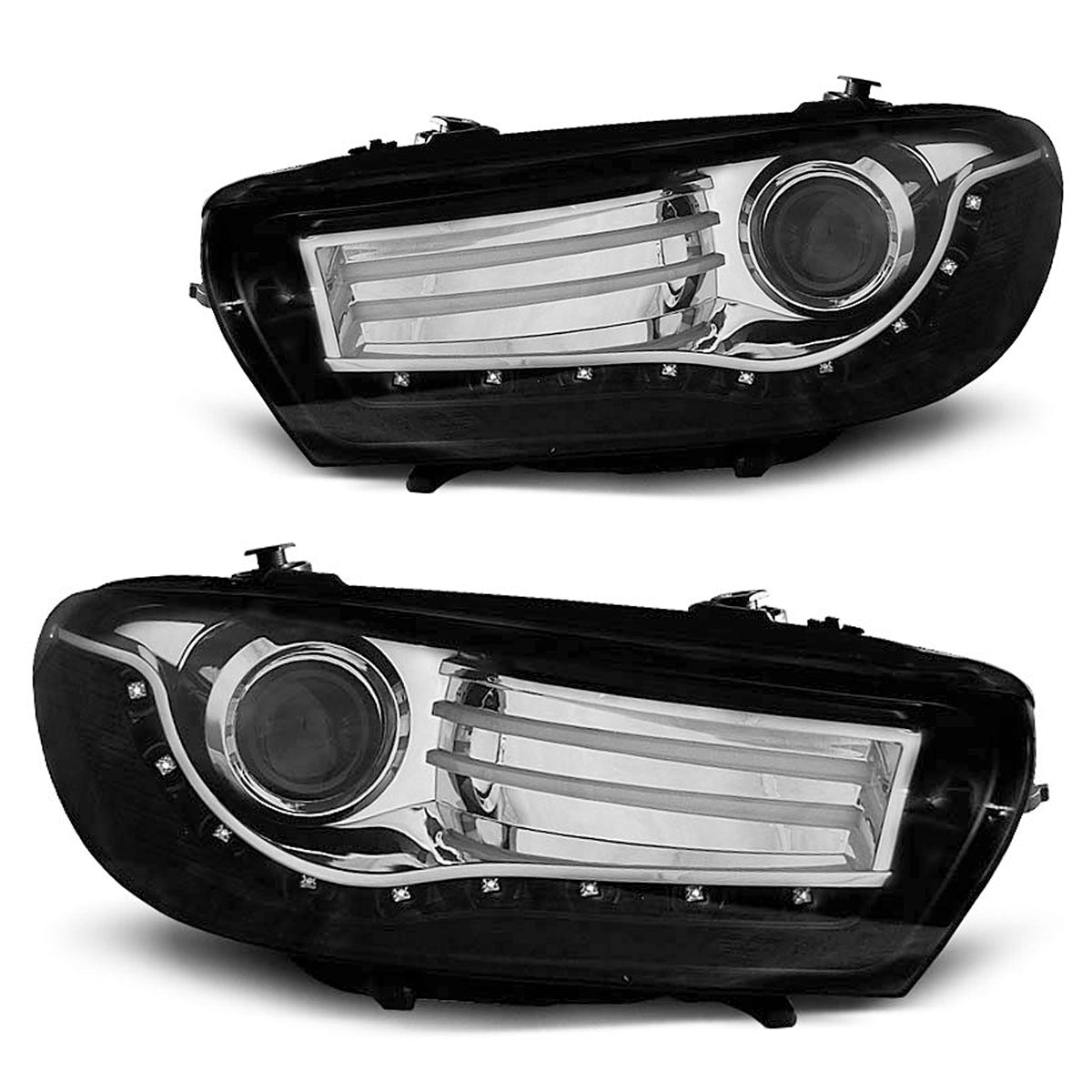 Scheinwerfer Schwarz passend für VW Scirocco 08-04.14