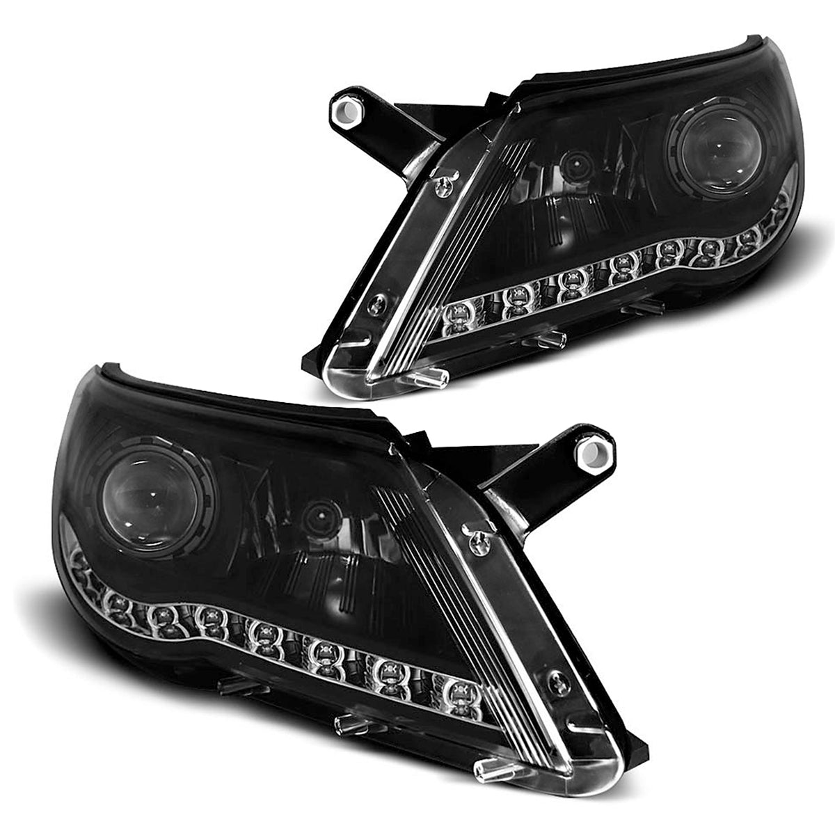 Scheinwerfer Daylight Schwarz passend für VW Tiguan 10.07-11