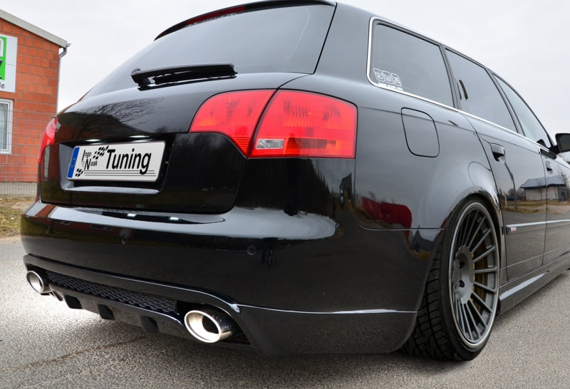 Heckansatz Audi A4 / B7 Bj.:2004-2008 Schwarz Glanz