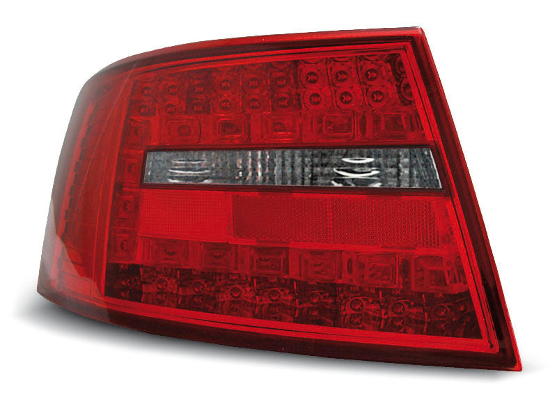 Tuning-Tec LED Rückleuchten für Audi A6 4F (C6) 04-08 rot/klar (6-Pin)