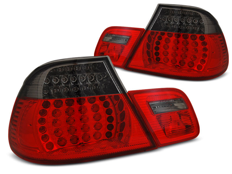 Tuning-Tec LED Rückleuchten für BMW 3er E46 Coupe 03-06 rot/rauch