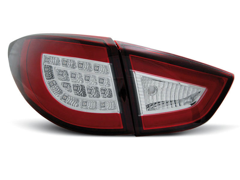 Tuning-Tec LED Lightbar Rückleuchten für Hyundai IX35 09-13 rot/klar