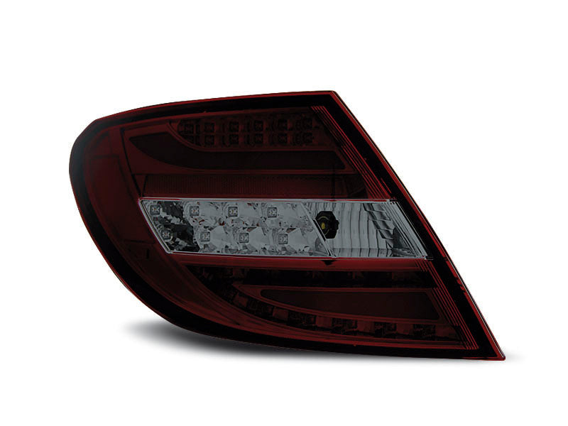 Tuning-Tec LED Lightbar Rückleuchten für Mercedes Benz C-Klasse W204 Limousine 07-10 rot/rauch
