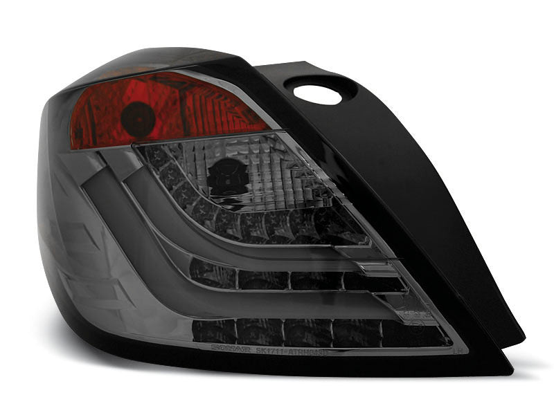 Tuning-Tec LED Lightbar Rückleuchten für Opel Astra H GTC (3-Türer) 04-09 rauch