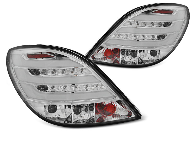 Tuning-Tec LED Lightbar Rückleuchten für Peugeot 207 06-09 chrom