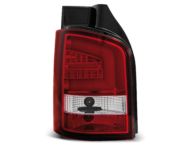 Tuning-Tec LED Lightbar Rückleuchten für VW T5 GP 10-15 rot/klar