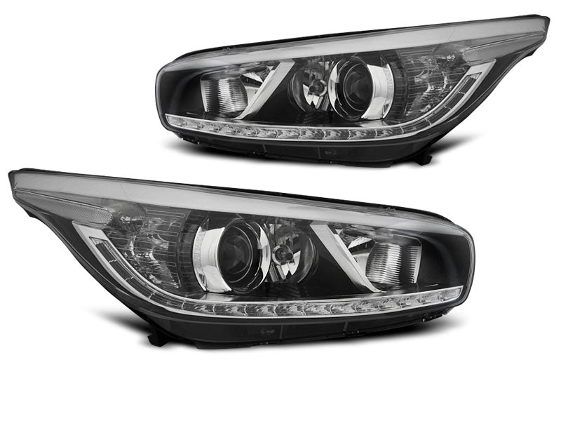 Tuning-Tec LED Tagfahrlicht Scheinwerfer für Kia Ceed II 12-18 schwarz