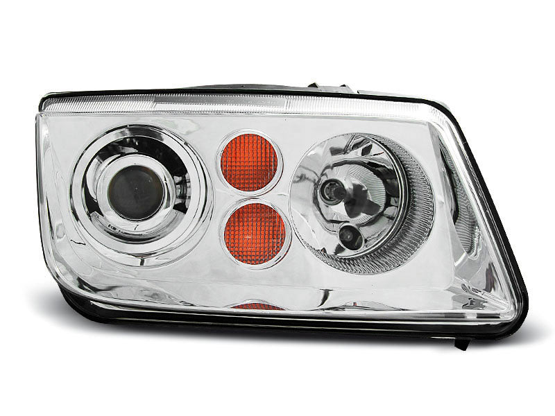 Tuning-Tec Klarglas Xenon für Scheinwerfer VW Bora 98-05 chrom