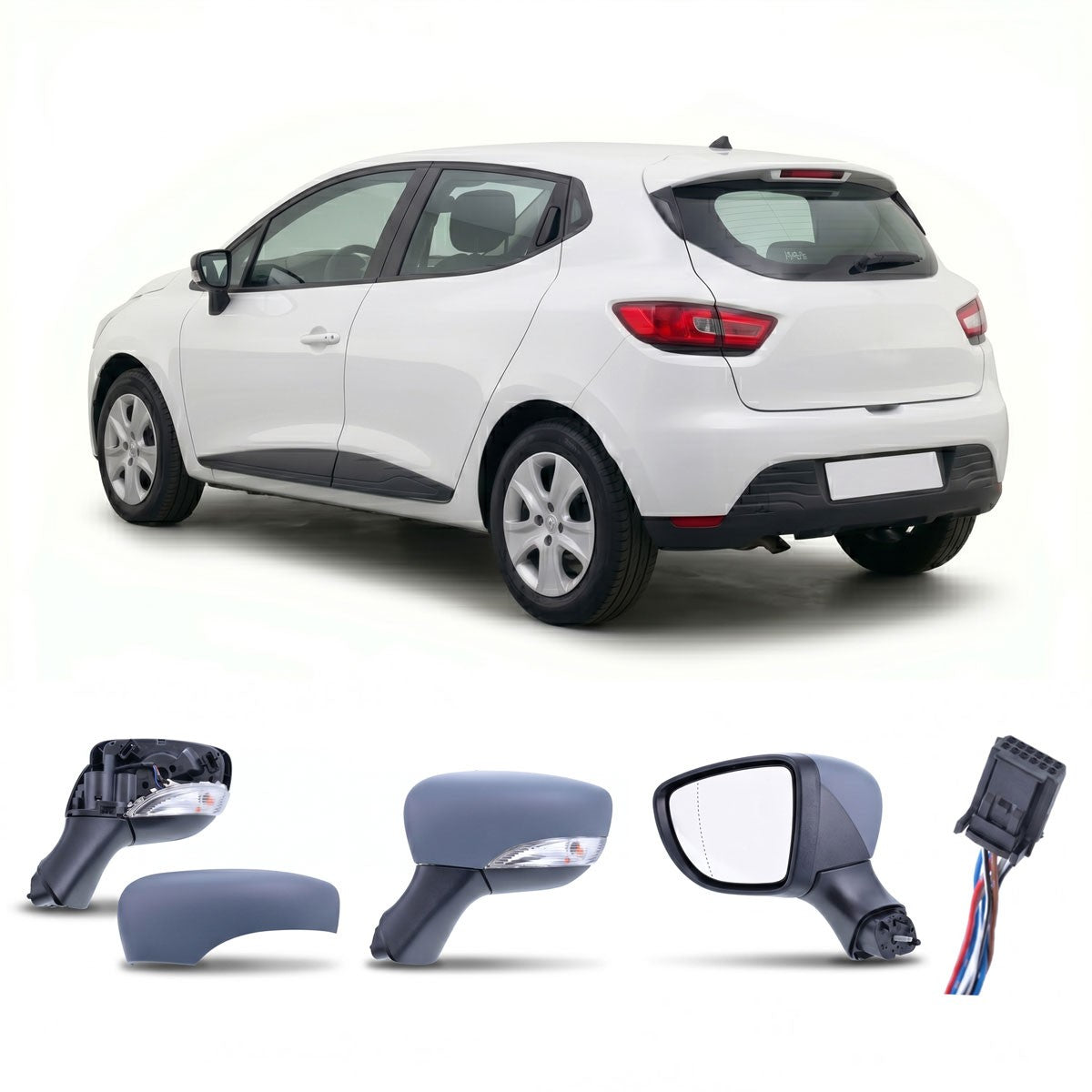 Außenspiegel passend für Renault Clio IV 2013-2019 linker elektrisch beheizt