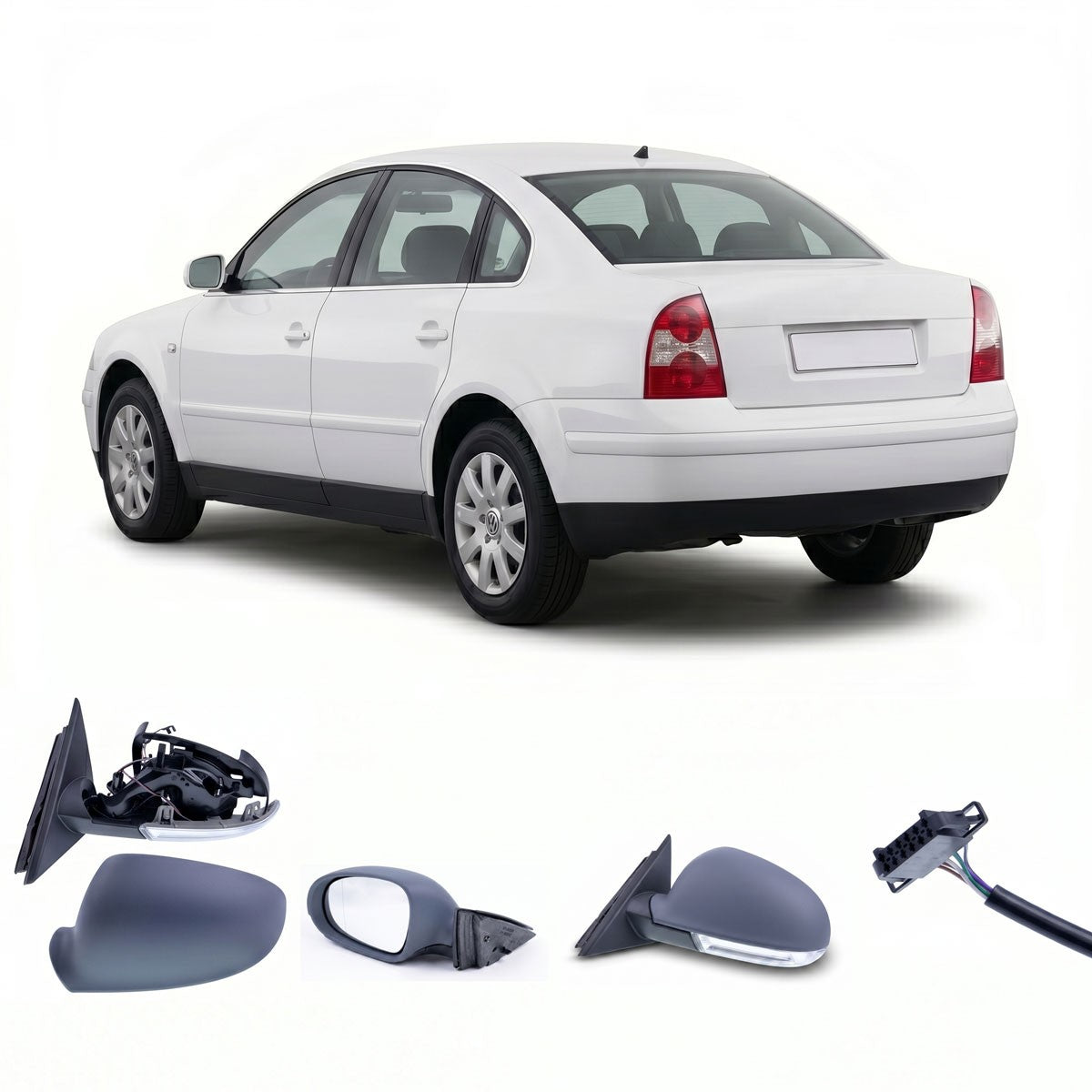 Linker Außenspiegel passend für VW Passat B5 2003-2005