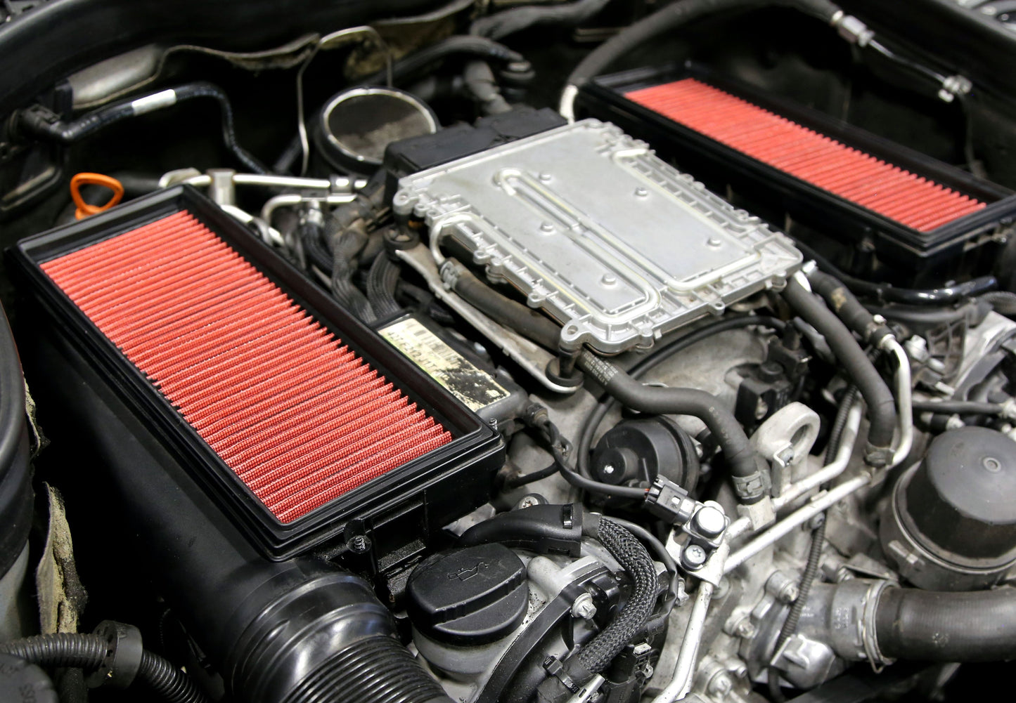 TA Technix Sportluftfilter Set passend für Mercedes Benz C-Klasse / E-Klasse / S-Klassse / G-Klasse / M-Klasse / SL-...