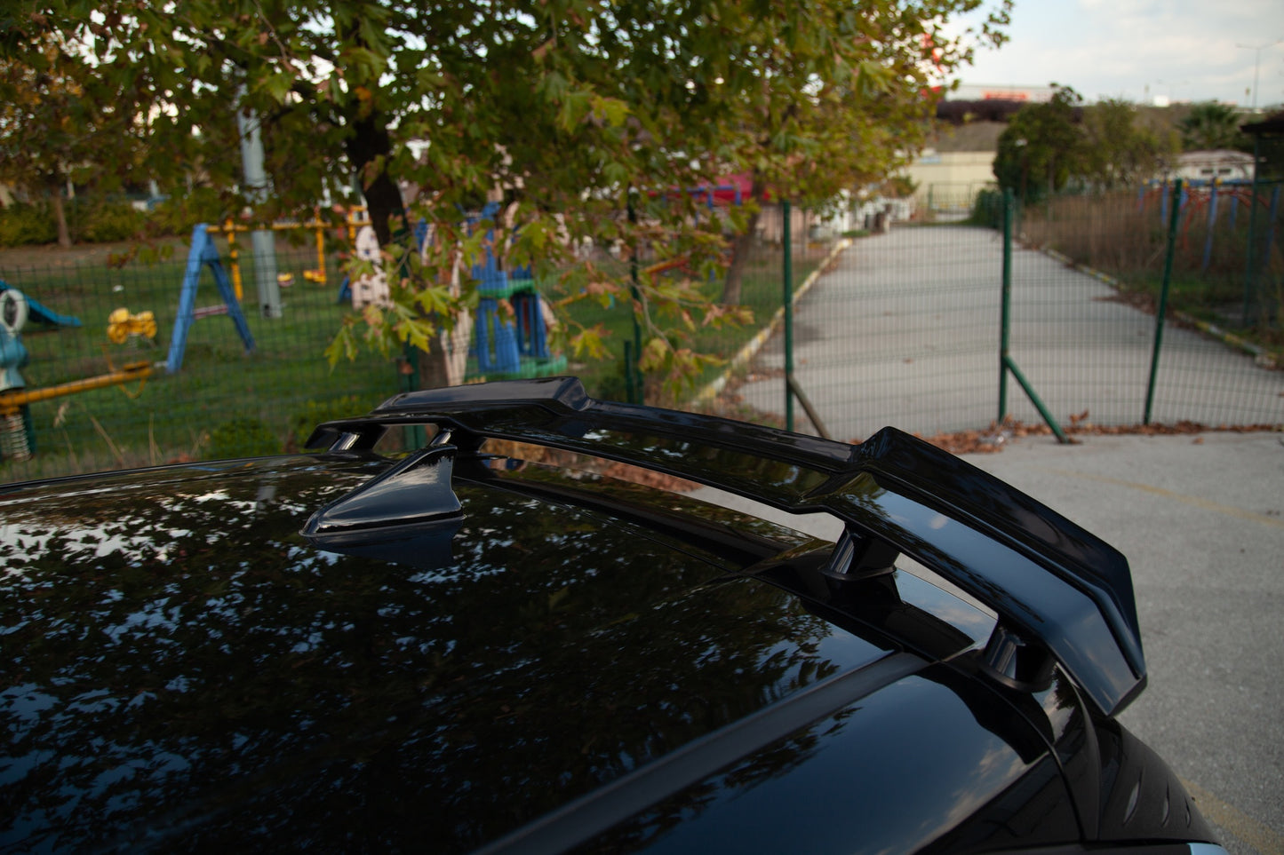 Dachspoiler passend für HYUNDAI I20 N Mk3 2020+ Hochglanz Schwarz