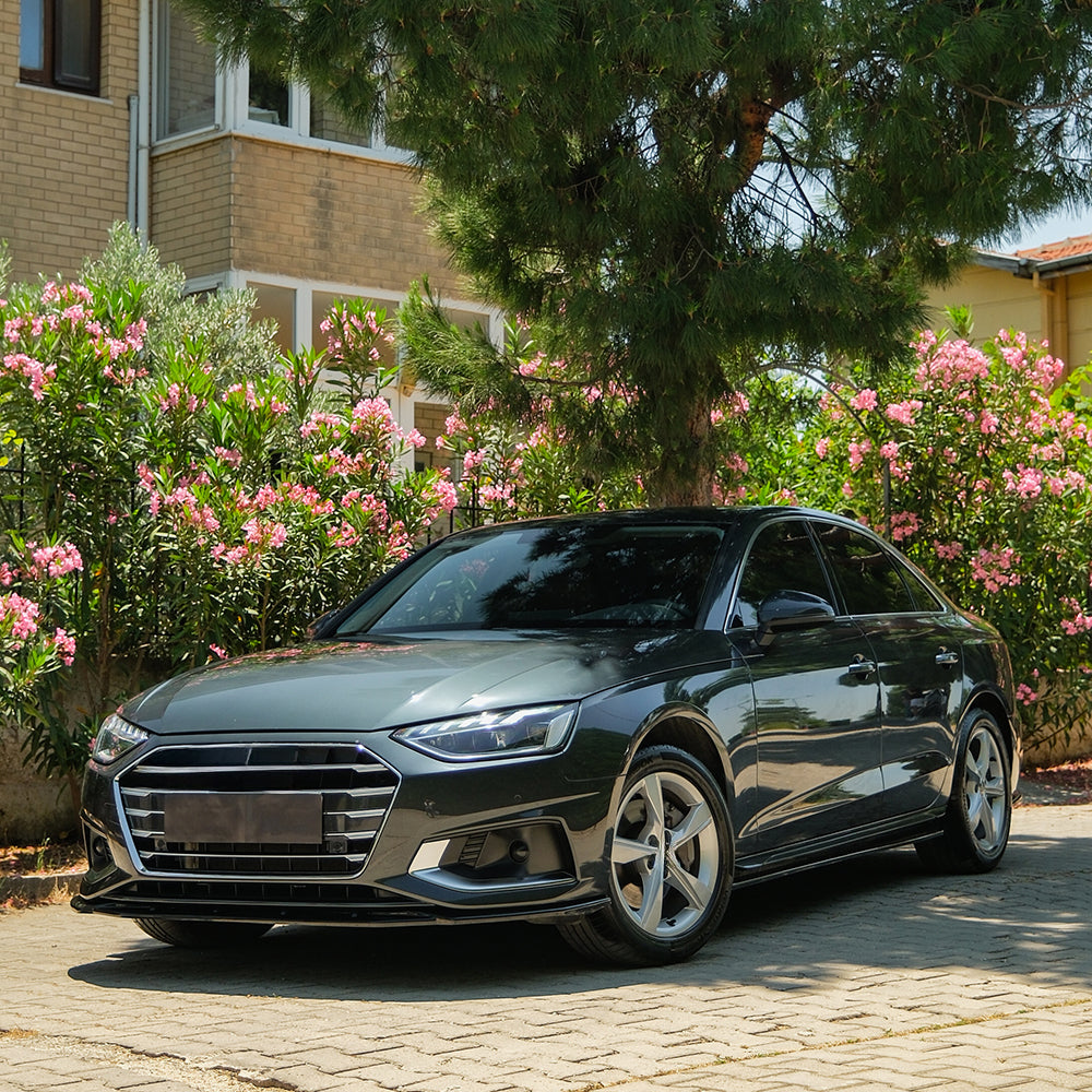 SS10.059 - Seitenschweller passend für Audi A4 B9 Facelift 2019-2024 Hochglanz Schwarz