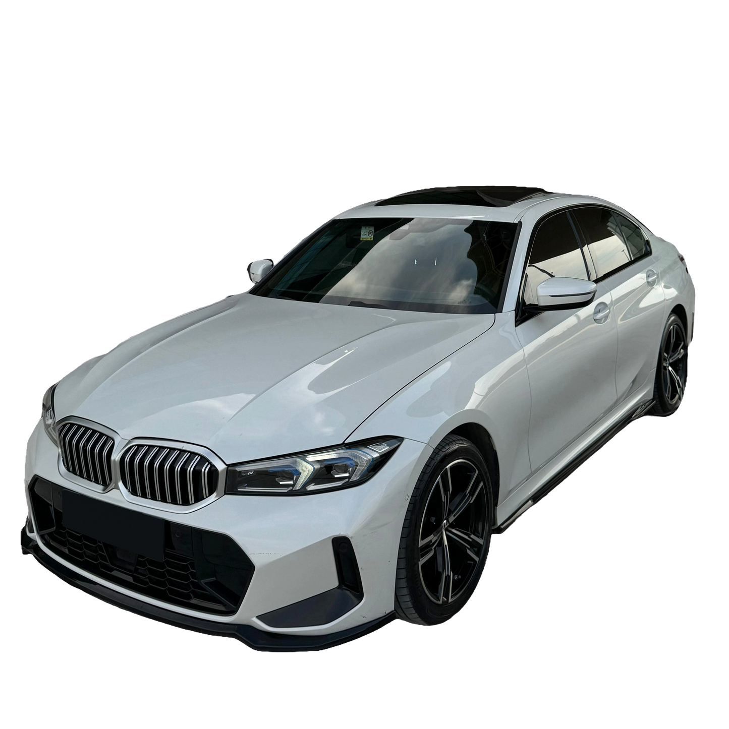 Seitenschweller passend für BMW 3er G20/G21 M-Pack/M340i 2018+ Hochglanz Schwarz