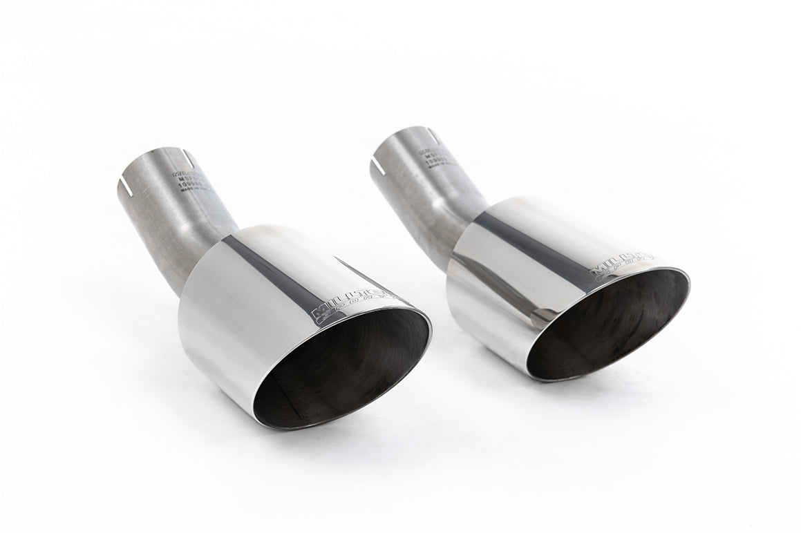 Milltek Sport Auspuffanlage passend für Ford Focus MK2 RS 2.5T - polierte Endrohre