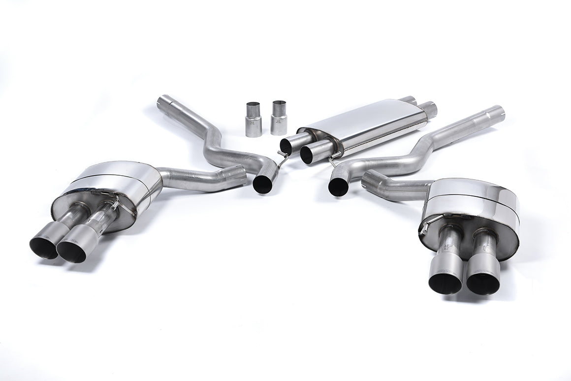 Milltek Sport Auspuffanlage passend für Ford Mustang 5.0 V8 GT Fastback - titan Endrohre